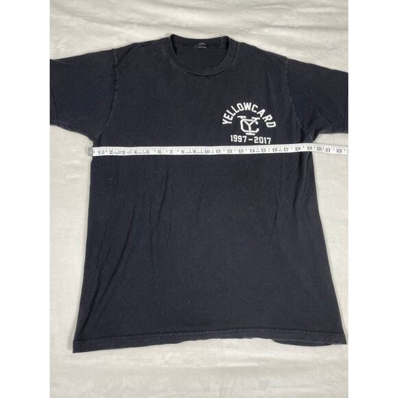 Yellowcard Final Tour T-Shirt 1997–2017 Men’s Medium Black - Picture 4 of 7